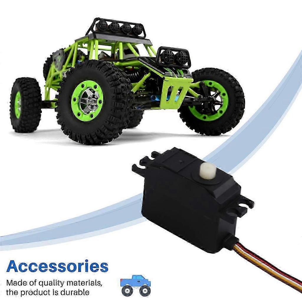 Neues Fünf-Draht-Servo für 12428, 12427, 12423, 12628 RC-Auto-Upgrade-Teile - Kompatibel mit Zubehör im Maßstab 1/12