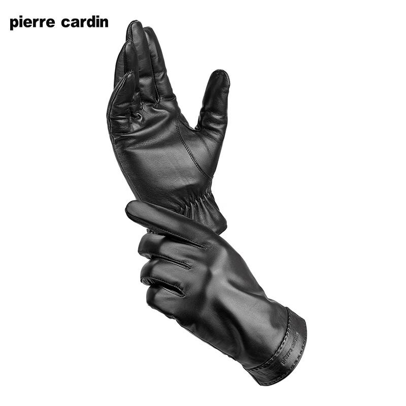 Pierre Cardin Men's Winter Sheepskin Leather Gloves