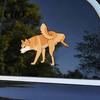 Dog Shape Car Sticker Peeing Stickers Cute Animal Waterproof PVC Sunproof Decal for Cars Trucks Windows Walls Laptops Pet Lover