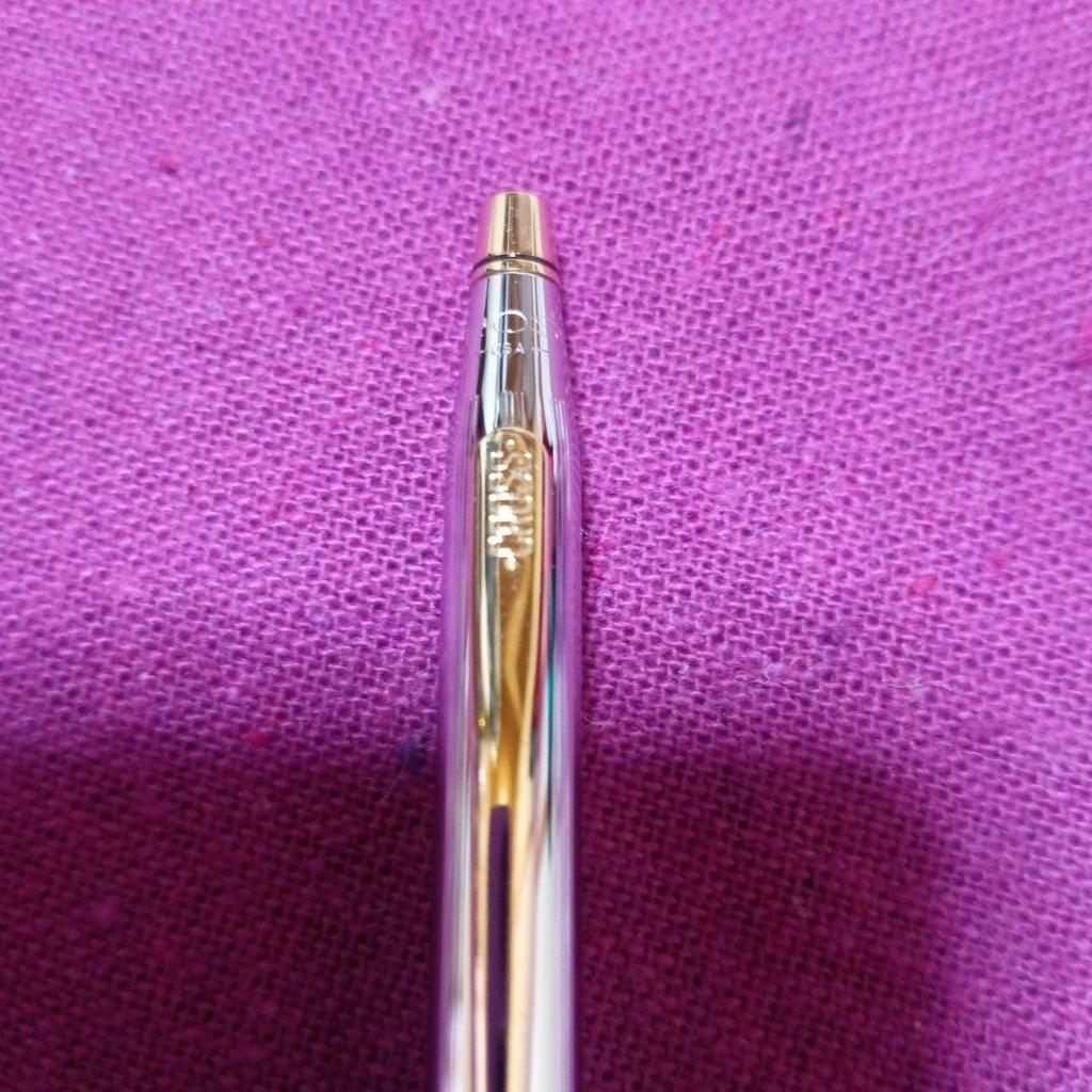 Used Beautiful Condition CROSS Classic Century Medalist Engraved Logo Ballpoint Pen