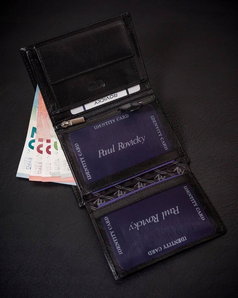 Expanded Men's Wallet with RFID System Rovicky