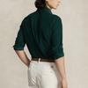 Polo Ralph Lauren Solid Color Point Collar Long Sleeve Shirt Men Shirts Green MNPOWOV16823237-300