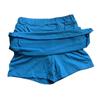 Women's Culottes Solid Color Pocketed Athleisure Pants Short Skirt