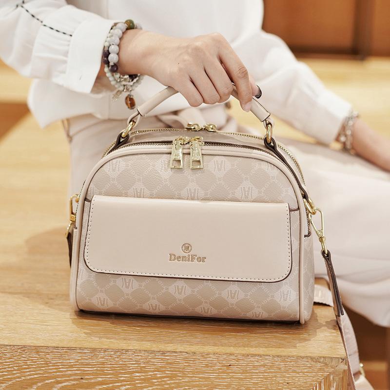 Tasche Damentasche 2025 neu vielseitig PU kleine quadratische Tasche Damen hochwertig einzelne Schulter schräg zu tragen Damentasche