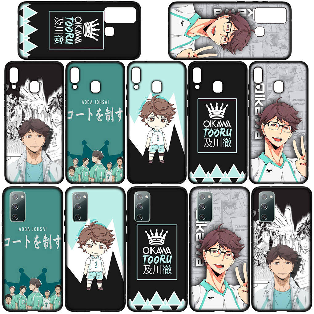 for Samsung Galaxy S24 S23 iPhone 16 15 14 Xiaomi Redmi Note 13 12 11 10 8 Plus 9 Pro Max X XR 14CPhone Case Oikawa Tooru Haikyuu OPPO Huawei Cover