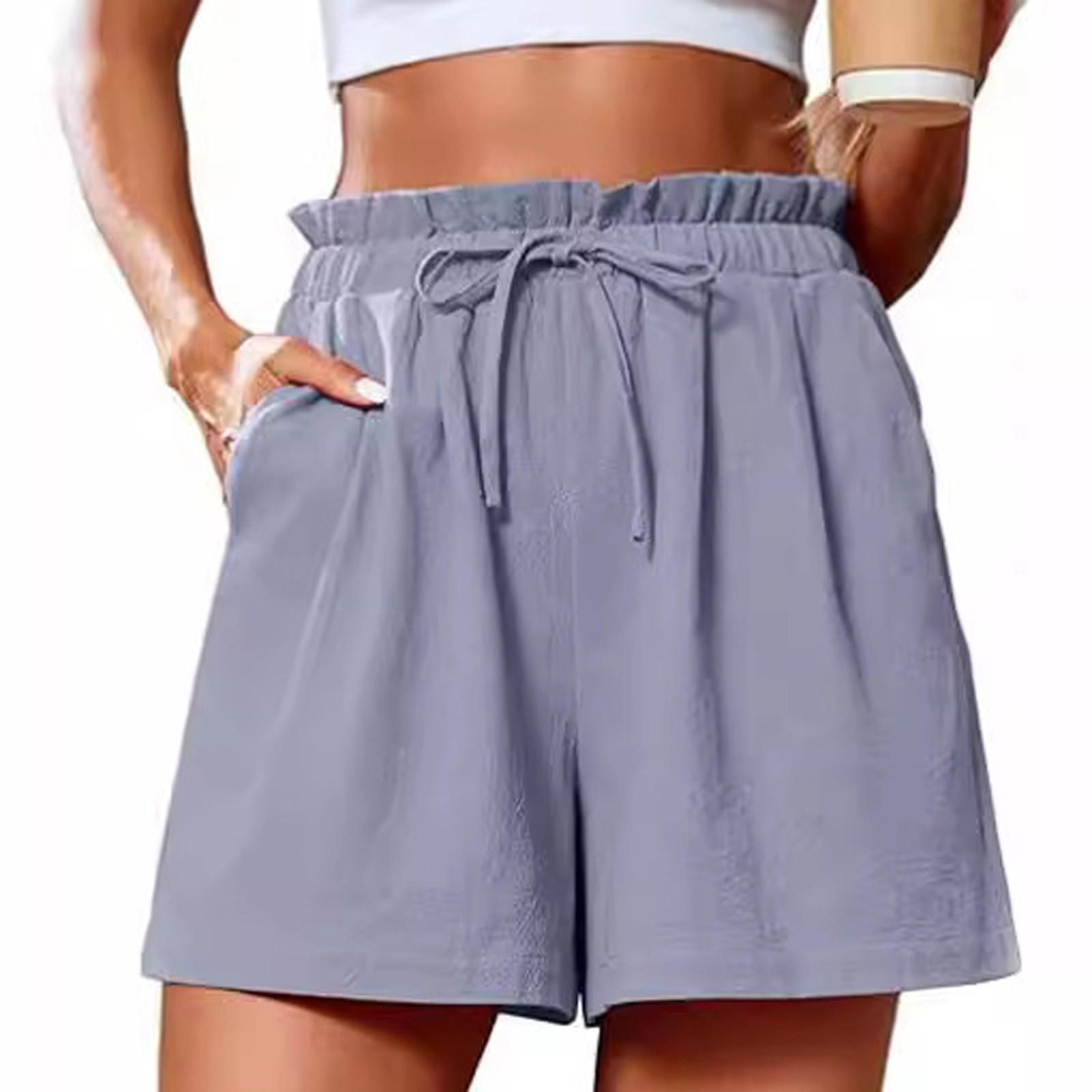 Женские повседневные свободные пляжные брюки — фото 9