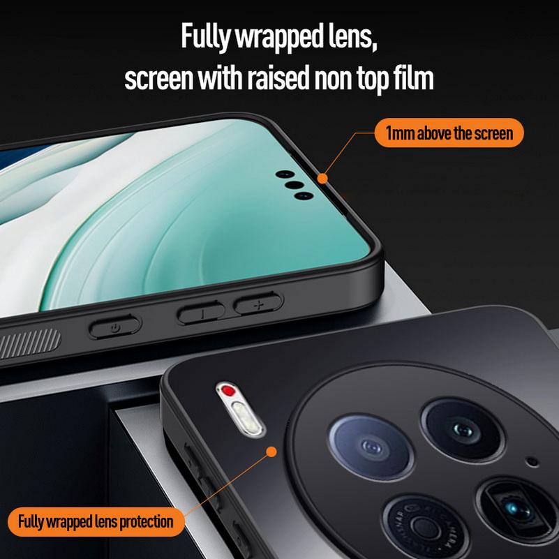 AG Matte Back Panel Lens All-inclusive Case For Tecno Camon 40 Premier TECNO CAMON40 Pro Camon40 Camera Protect Cover
