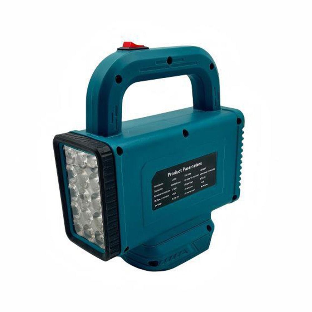 AC Power Outlet 120W Portable Power Inverter Digital Voltage Display LED Work Light