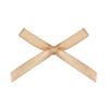 100pcs Double Sided Polyester Ribbon Mini Bows for Nail Art, Lingerie, Socks Clothing Trim Craft Supplies