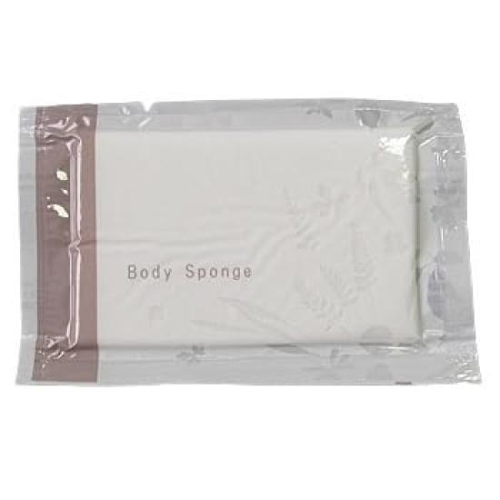Disposable Hotel Amenity Body Made in 5mm to 3cm Sponges, Japan, (100 count)