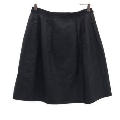 FOXEY Made in Japan Seide Midi-Länge Flare Attack Rock 38 schwarz Damen Gebraucht