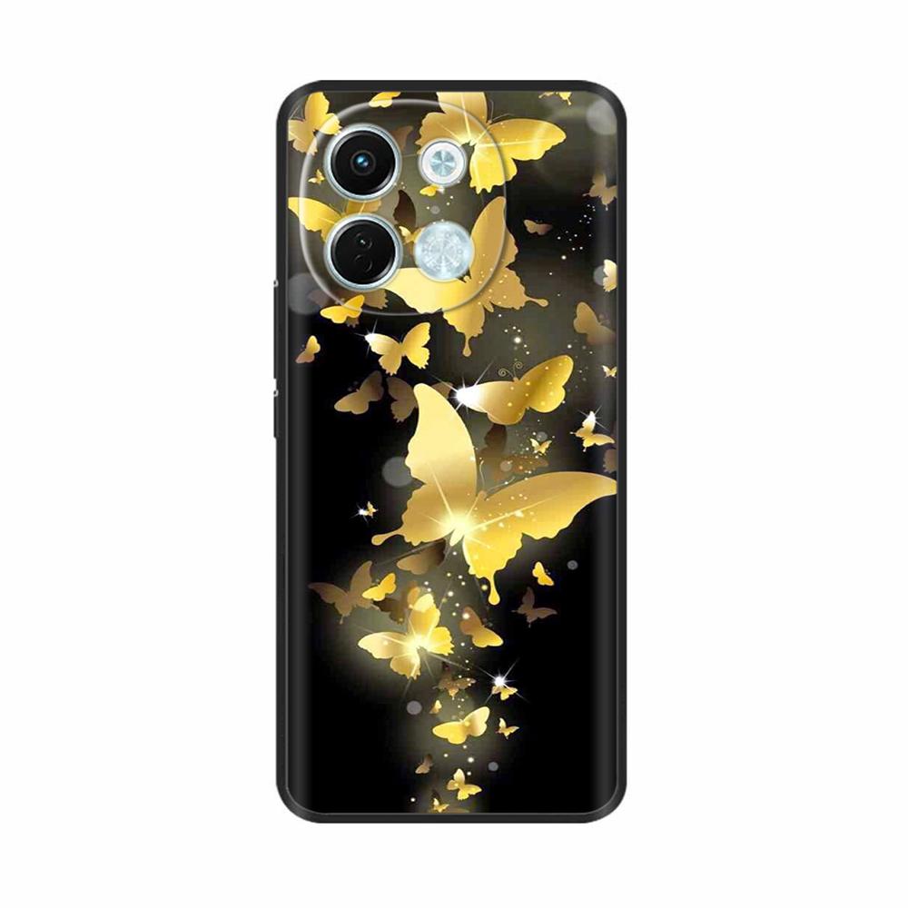 Phone Case For Tecno Pova 6 Neo 5G Case Cover Soft Black Silicone Bumper For Tecno Spark 30 5G Case Coque Spark30 Fundas Para