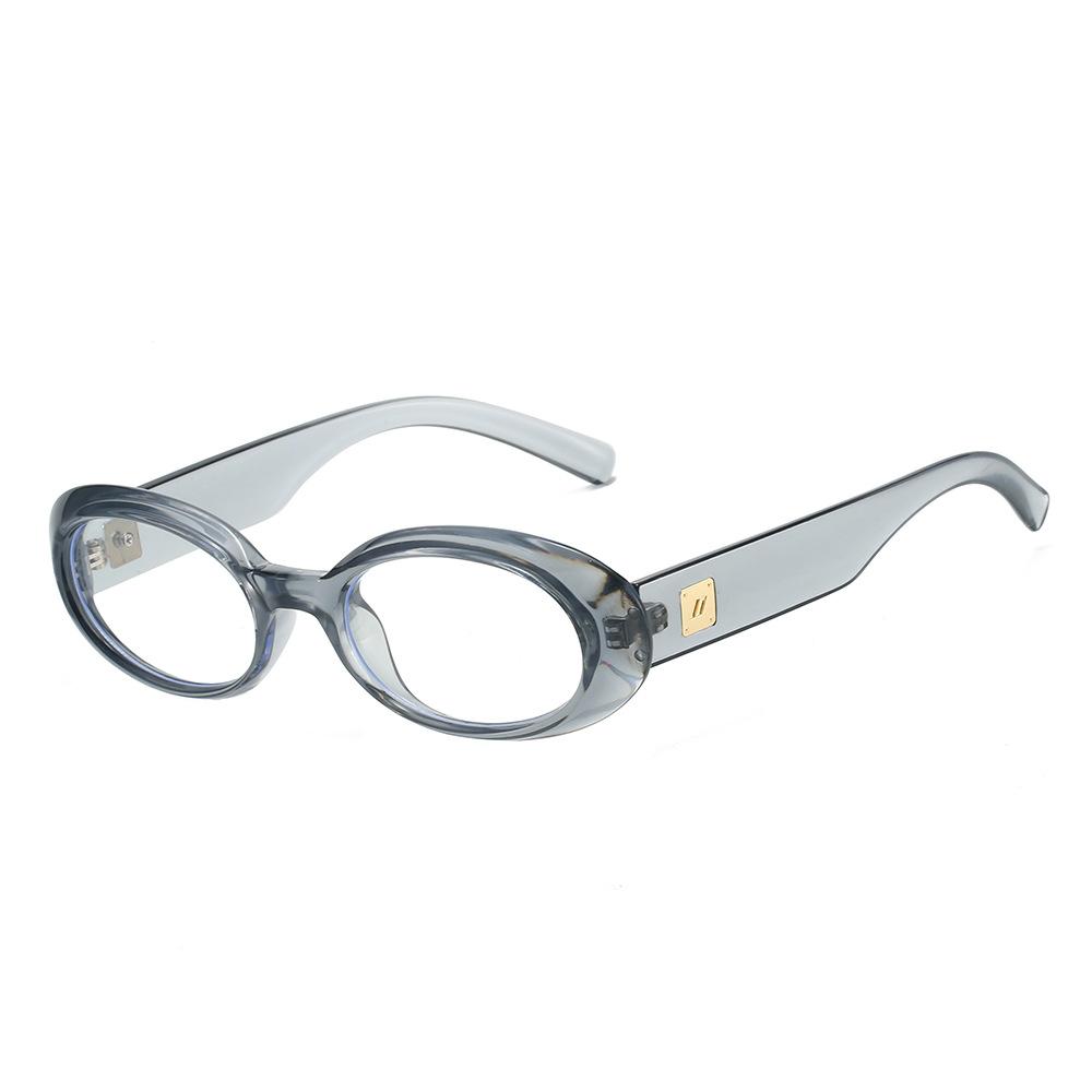 Leopard Small Oval Reading Glasses Anti Blue Light Clear Lens Presbyopic Eyewear For Women Fashion Optical Glasses