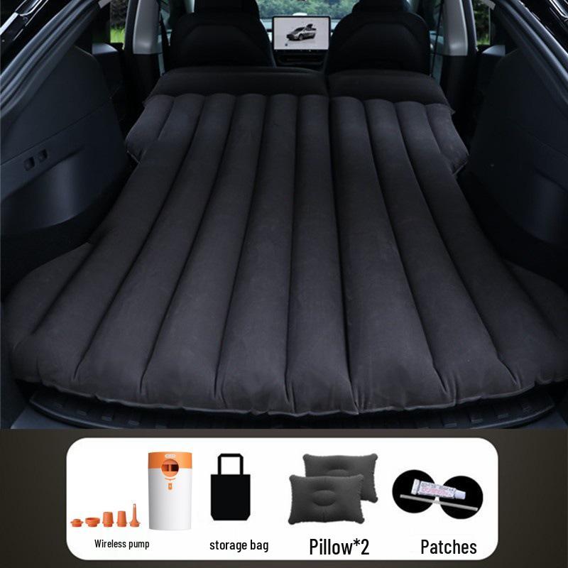 Tesla Model Y/3 Rear Seat Inflatable Mattress - Foldable Car Sleeping Pad