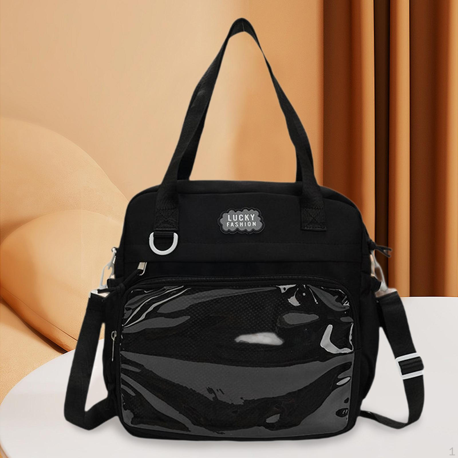 

Рюкзак Ita Bag с регулируемым ремнем для косплея, аниме-кукол, сувениров для вечеринок чёрный