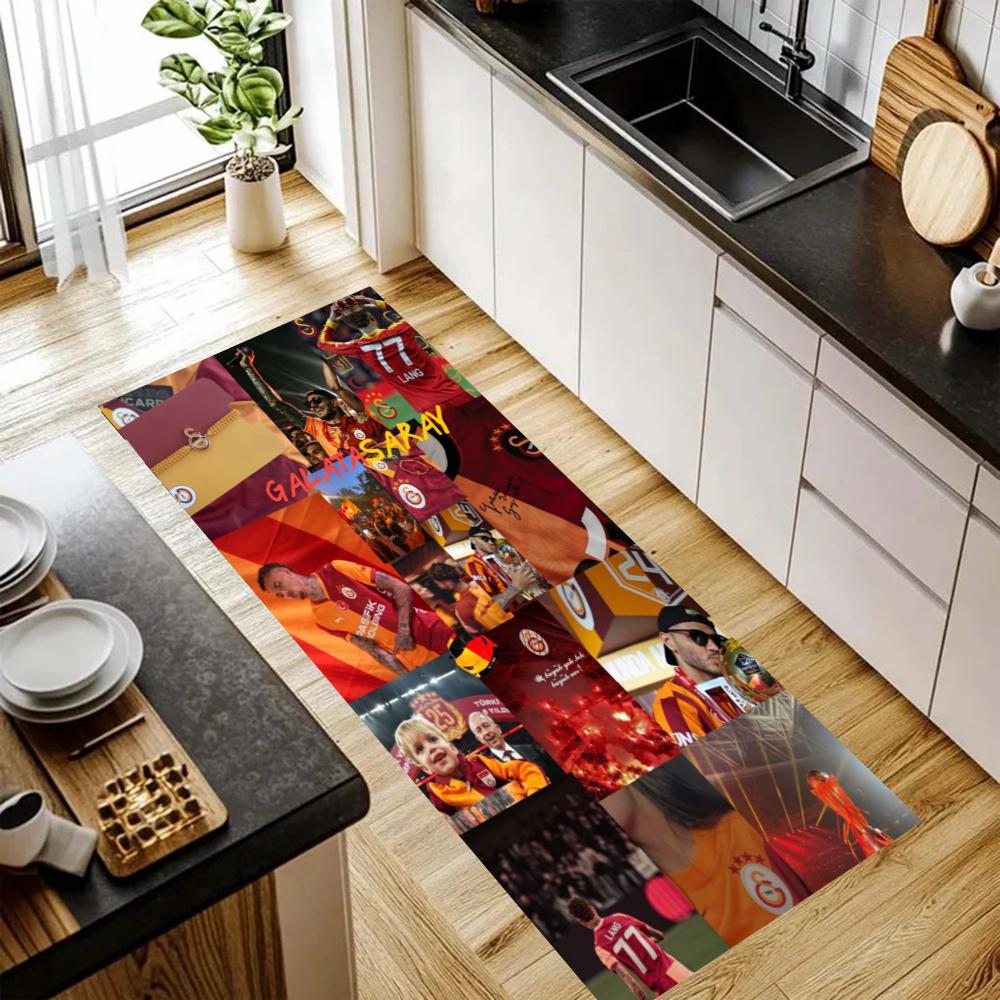 Galatasaray Kitchen Mats Durable Bathroom Pads Comfortable Rugs Carpets For Kitchen Home Office Sink Laundry Room Bathroom Decor