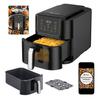 BYRGEN Air Fryer 8L Large Drawer Window Fryer
