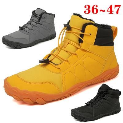 Designer Luxury Boots Men's Women Winter Plush Warm Shoes For Men Waterproof Ankle Boots Male Snow Boots Outdoor Hiking Shoes