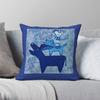 Town Musicians Of Bremen Square Pillowcase Polyester Linen Velvet Pattern Zip Decorative Sofa Cushion Cover 45X45
