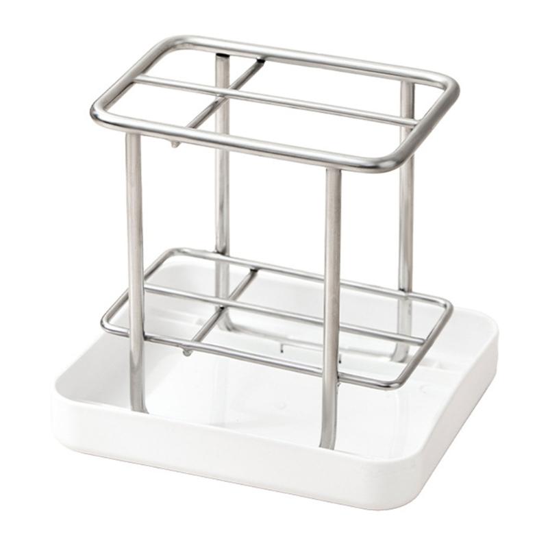 Toothbrush And Toothpaste Stand With Quick Drying Designs For Keeping Bathroom Clean And Tidying