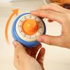 Self Discipline Magnetic Mechanical Timer Round Visual Countdown Timer  Exercise