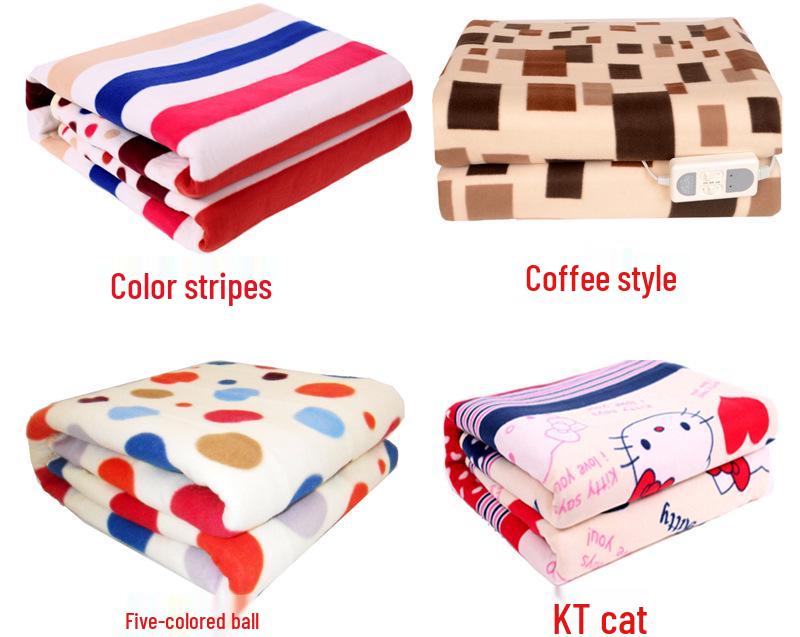 2018 Soft Electric Blanket for All Ages - Single, Double, Triple Sizes Available