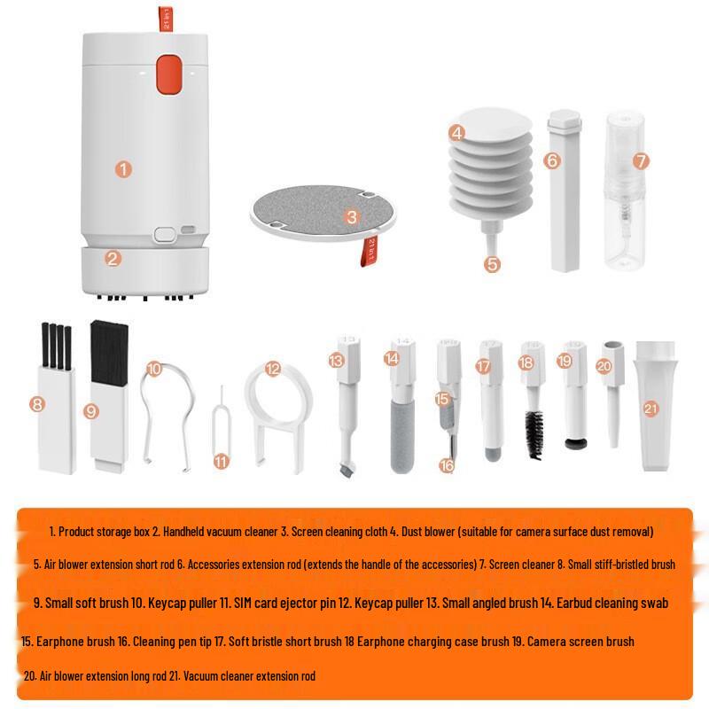 YIXI Q21 Electric Dust Blower & Cleaning Kit