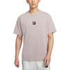 M90 Breathable Fashion Versatile Soft Short Sleeve T-Shirt Men Tops Purple Gray HJ0727009