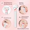 Electric Heat Eyes Massage Machine Facial Micro Beauty Equipment Ems Led Vibrating Wand Face and Eye Massager Instrument
