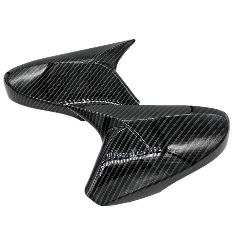 Hyundai Genesis 11-15 Carbon Fiber Rearview Mirror Turn Signal Devil Horn Ear Shell
