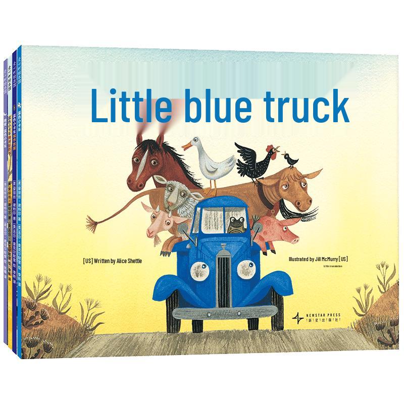 Blue Little Truck 4-Book Set