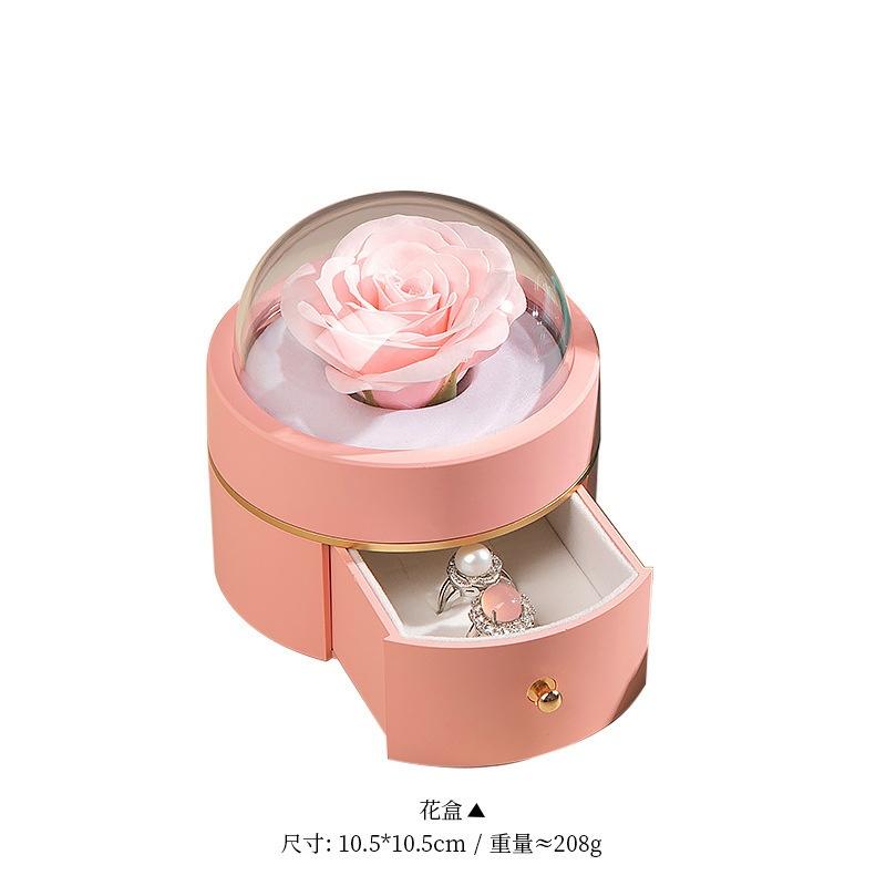 Valentine's Day Gift Bow Jewelry Box Ring Box Necklace Box Pendant Proposal Wedding Decoration Girlfriend Gift Packaging
