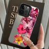 Back Phone Cover Case for iPhone 17 Pro Max 11 14 12 15 Plus XR 16 Air XS 13 Pro Cartoon Flower Art