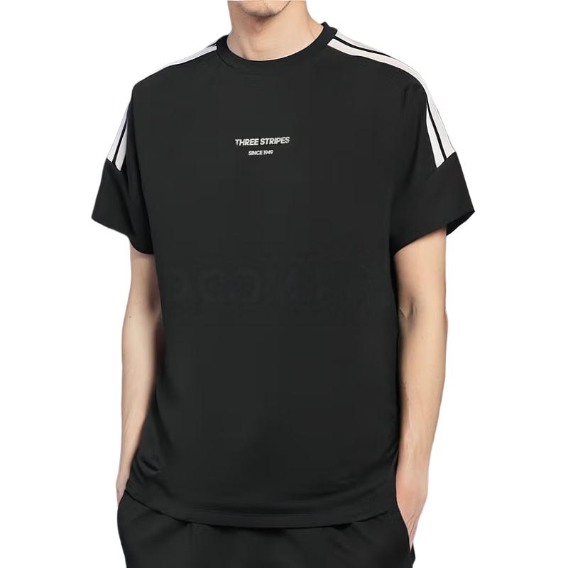 adidas Sportlife T Shirt Unisex Black JY8306