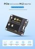 Raspberry Pi 5 PCIe Dual M.2 NVMe Adapter Board for Hard Drive Expansion