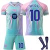 25-26 Barcelona UEFA Champions League Blue Football Jersey for Kids and Adults MESSI #10