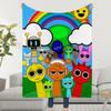 Decke Überwurf Super Gemütlich Plüsch Wohnzimmer I-I-IncrediboxS-ES Sofa Couch Kindlich S-S-SprunkiS-ES Geburtstagsgeschenke