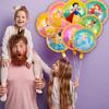 8Pc Reusable Colorful Princess Balloons Princess Theme Birthday Party Decoration