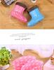Women's Waterproof Jelly Rain Boots - Non-slip Fashionable Rubber Overshoes
