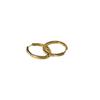 2025 Niche Design Feminine French Hoop Earrings - Plain Studs & Ear Clips