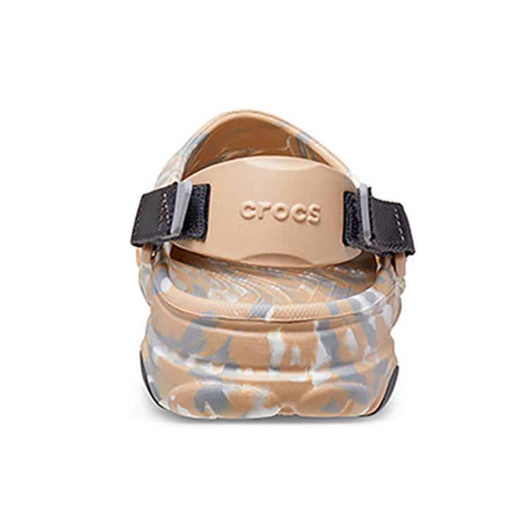 Crocs All-Terrain Marbled Clog EVA Men Clogs Brown 207887-2ZM