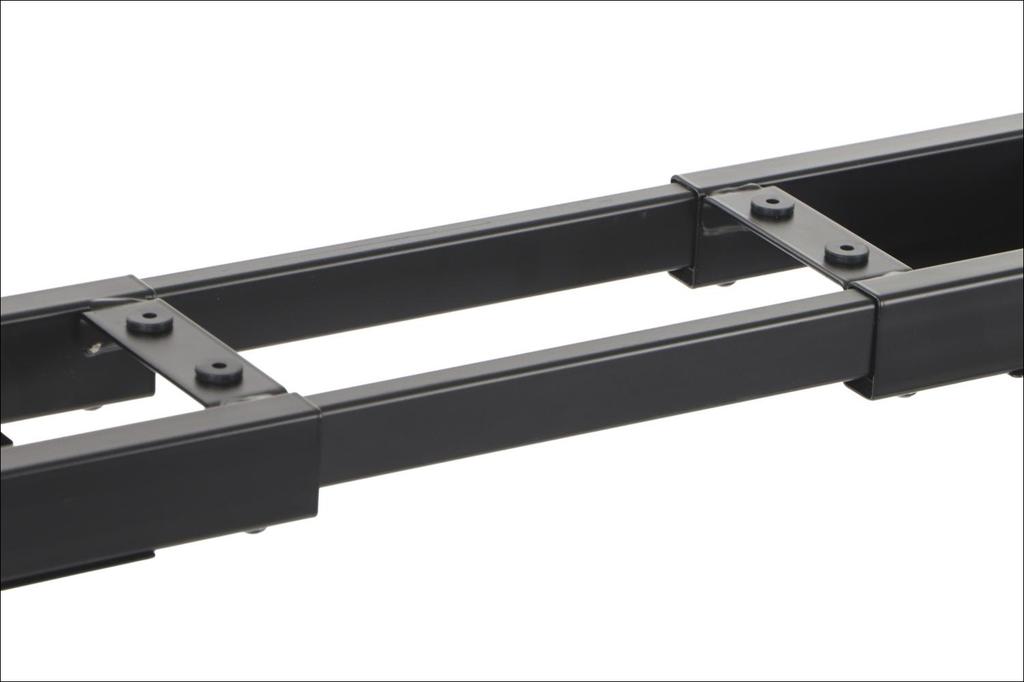 Metal Frame of a Desk (table) with Electric Height Adjustment, Electric PRATO 04-3T/B BLACK
