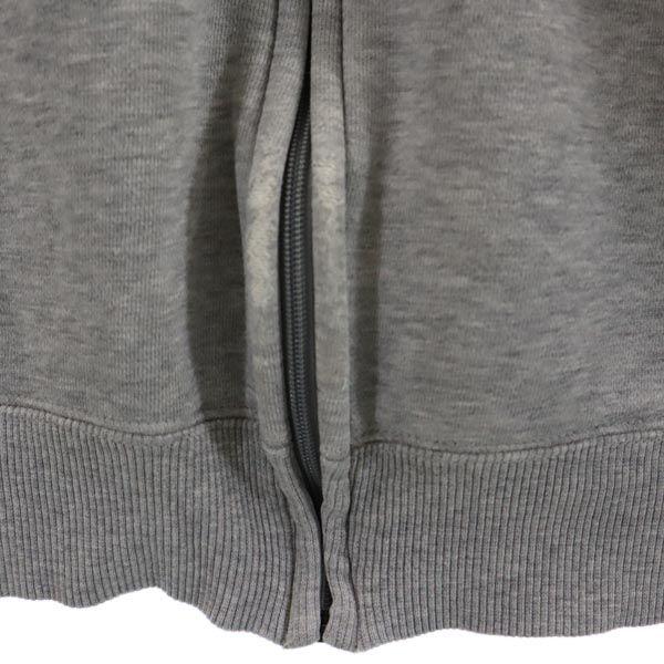THE NORTH FACE NT61501X Outdoor Long sleeve Zip hoodie L Gray logo Men's Used