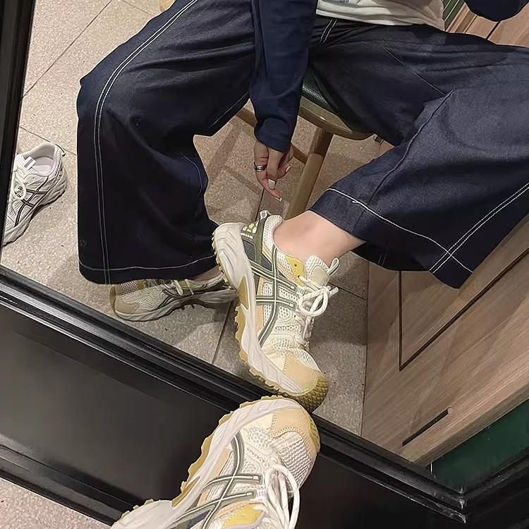 Cowhide Version~ 4CM Wear-resistant Shock-absorbing Thick Sole, New Breathable and Versatile Casual Training Shoes In Summer 2025, Forrest Gump Shoes