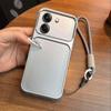 Luxury Big Window Phone Case with Lanyard for Xiaomi POCO X8 Pro Premium Textured Casing