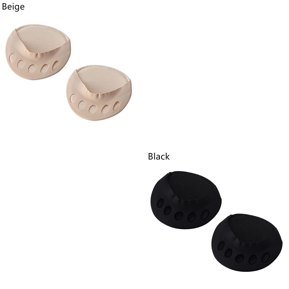 High Heels Ease Pain Socks Toe Pad Insert Half Insoles Forefoot Pads Five Toes