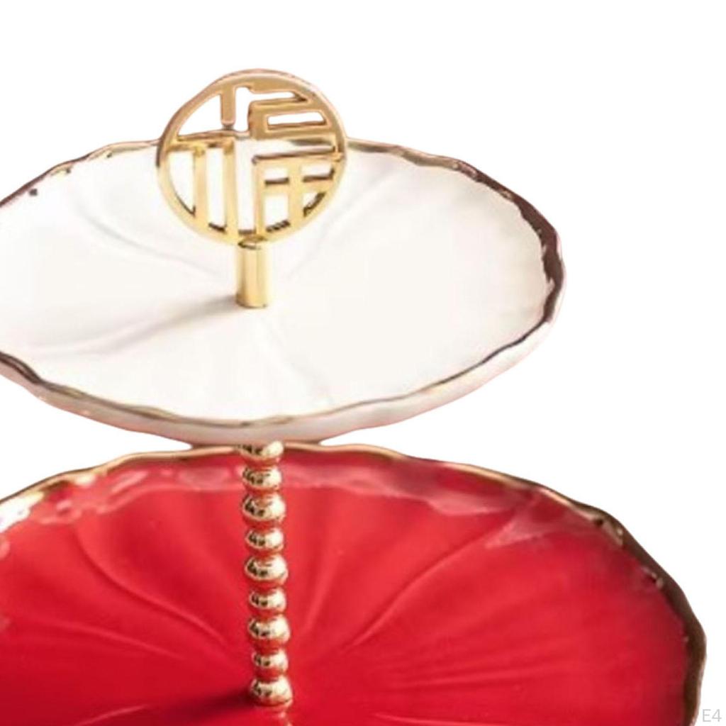 Layered Cake Stand Cupcake Holder Light Luxury Display Candy Plate Dessert Tiered Serving Tray