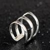 Punk Rock Ear Clip Cuff Wrap Earrings No piercing-Clip On   Bronze