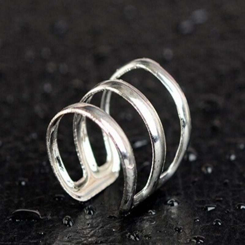 Punk Rock Ear Clip Cuff Wrap Earrings No piercing-Clip On   Bronze