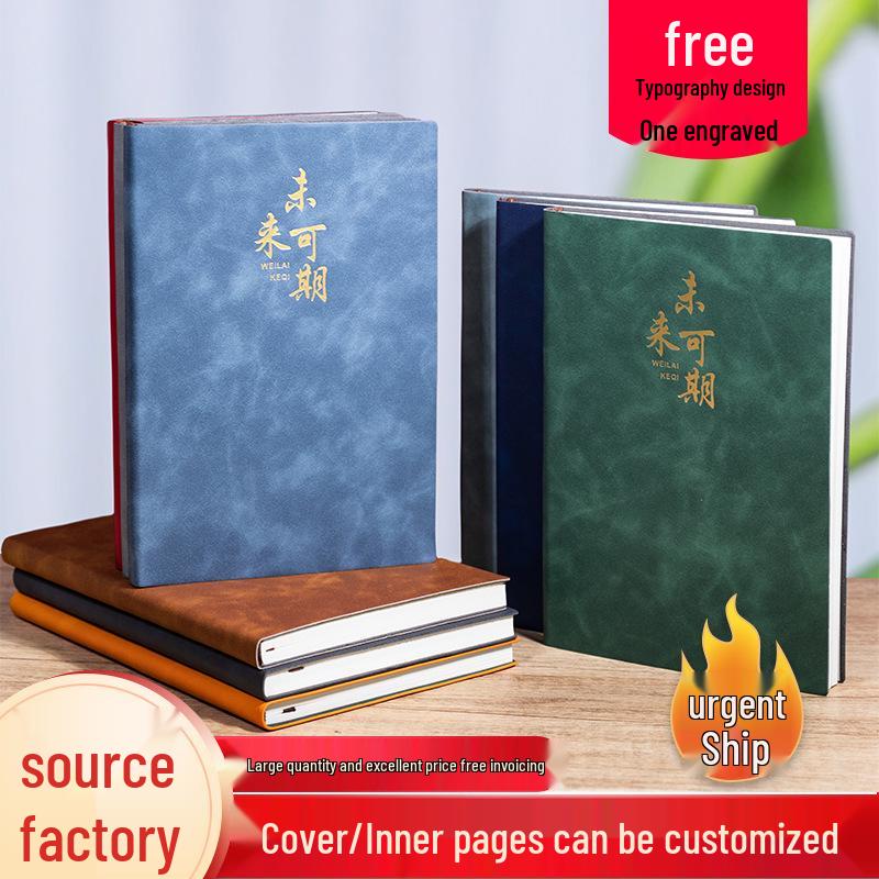 2025 A5 Business Notebook: Soft Leather Travel & Work Diary